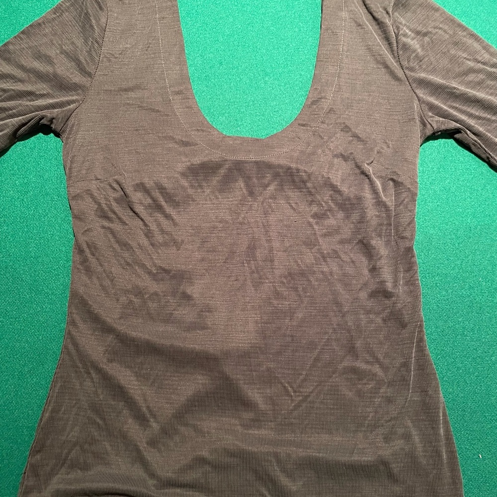 NWT ET EAIS Woman’s Adele Top Size Medium Skinny Rib Knit